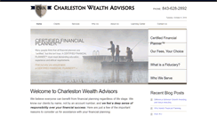Desktop Screenshot of charlestonfinancialadvisors.com
